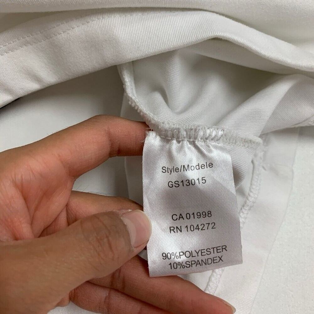 Spanner Polo Shirt Womens 2XL XXL Colorblock Golf Studs Short Sleeve Performance - Picture 9 of 11